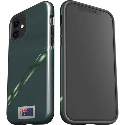 Australia Soccer Flag iPhone 12 Mini Impact Case